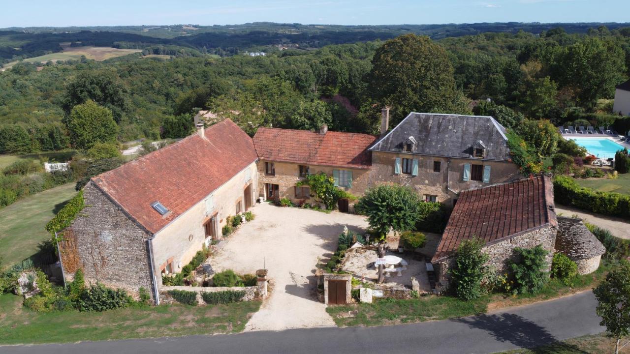 La Vieille Ferme: Superbe Complexe De 3 Gites En Pierre Avec Piscine Au Coeur Du Perigord Noir Saint-Genies Buitenkant foto
