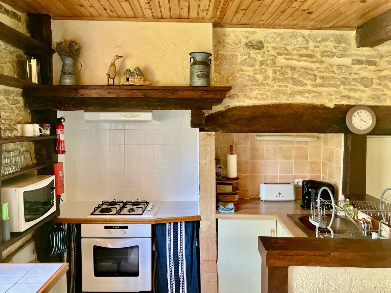 La Vieille Ferme: Superbe Complexe De 3 Gites En Pierre Avec Piscine Au Coeur Du Perigord Noir Saint-Genies Buitenkant foto